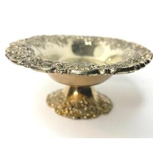 Vanity bowl, American Cut Crystal Corp. Made in Japan, Vintage